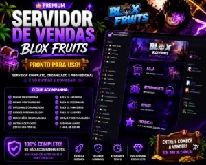 ⭐Servidor vendas de blox fruts (sem bots) - Roblox