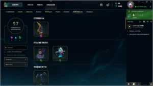 vendo conta do lol - League of Legends