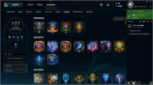 vendo conta do lol - League of Legends