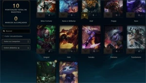Conta mestre MMR ALTO sem E-mail verificado para rushar!!! - League of Legends LOL