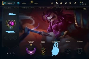 Conta mestre MMR ALTO sem E-mail verificado para rushar!!! - League of Legends LOL