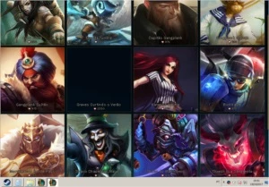 V>Conta ouro3 na md3, mmr ótimo,  68 Champions 15 skins - League of Legends LOL