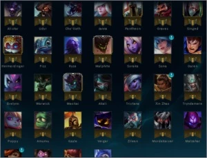 V>Conta ouro3 na md3, mmr ótimo,  68 Champions 15 skins - League of Legends LOL