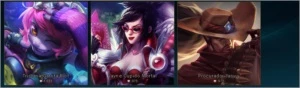V>Conta ouro3 na md3, mmr ótimo,  68 Champions 15 skins - League of Legends LOL