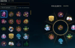 conta Lol Ouro, Upada na Mão, 80 Campeões, 4 Skins, Lvl 46 - League of Legends