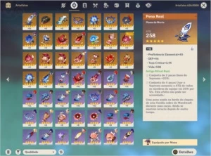 Conta Genshin Impact LVL 44 [HUTAO][RAIDEN][KLEE]