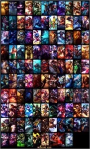 Conta lol platina 4 com mais de 100 skins - League of Legends