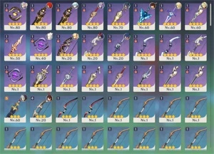 Conta AR 48 3 Personagens 5 estrelas c/ C2 Keqing - Genshin Impact