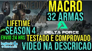 Macro Delta Force - Mouses Logitech - (Vitalicio)