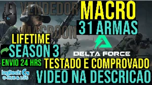 Macro Delta Force - Mouses Logitech - (Vitalicio)