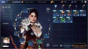 Mage lvl 72 80k pwr SA43 - MIR4