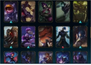 Conta lol platina 1, criada em 2018 - League of Legends