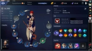 VENDO MAGA LVL 56 COM 58 K POWER - MIR4