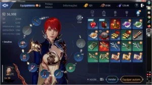 VENDO MAGA LVL 56 COM 58 K POWER - MIR4