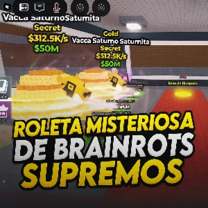 🎯 Roleta Suprema de Brainrots - Roube seu Brainrot - Roblox