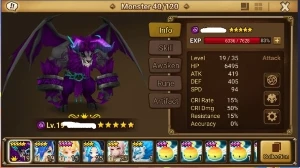Reroll Summoners War lvl10 com Chimera DARK - Zeratu