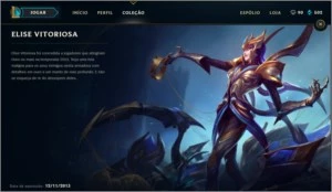 Conta league of Legends LOL