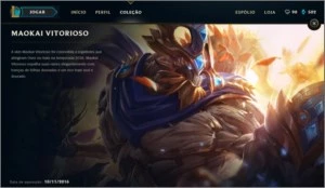 Conta league of Legends LOL