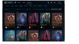 Conta League of Legends Gold 4 +160skins - Full Champions LOL