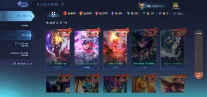Conta Mobile Legends Exclusiva Com Incríveis Quase 700 Skins