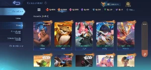 Conta Mobile Legends Exclusiva Com Incríveis Quase 700 Skins