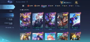 Conta Mobile Legends Exclusiva Com Incríveis Quase 700 Skins
