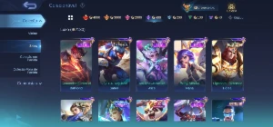 Conta Mobile Legends Exclusiva Com Incríveis Quase 700 Skins