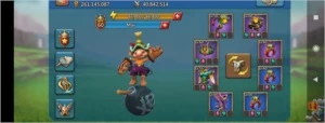 Conta t4 200m e 300k de gemas - Lords Mobile