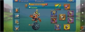 Conta t4 200m e 300k de gemas - Lords Mobile