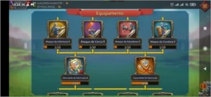 Conta t4 200m e 300k de gemas - Lords Mobile