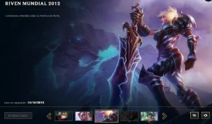 Conta League of Legends, Level 99, MUITOS CAMPEÕES E SKINS LOL