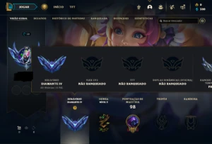 Conta D4 11 Skins (Nfa) - League of Legends LOL