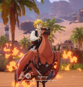 Conta (SSR) Meliodas + Drake montaria Fenix - Seven Deadly Sins