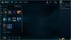 Vendo conta lol smurf gold 1, com borda ouro season passada! - League of Legends