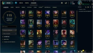 Vendo conta lol smurf gold 1, com borda ouro season passada! - League of Legends