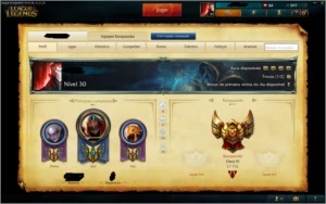 Conta League of Legends Gold 4 LOL