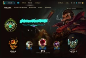 Conta de lol - League of Legends