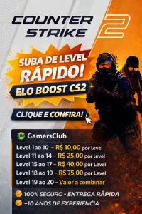 Boost CS 2 - Subir de Level GamersClub, Faceit ou Premier