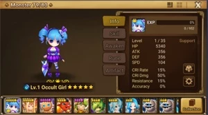 Reroll Summoners War lvl10 com Anavel + Daphnys