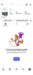 Conta de Instagram 100 seguidores real Full acess - Redes Sociais