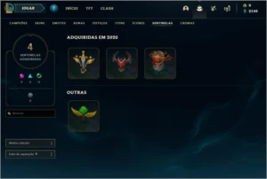 Conta Platina 4 - League of Legends LOL