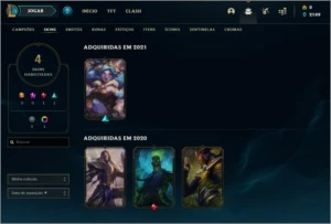 Conta Platina 4 - League of Legends LOL