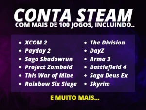 Conta Steam Com Mais De 130 Jogos
