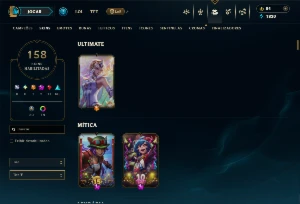 Conta Prata 4 com TODOS os Champ e 158 Skin (MID / JG / TOP) - League of Legends LOL