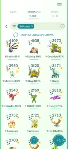 Conta Pokémon go de 2016 com mewtwo de armadura
