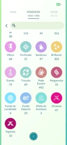 Conta Pokémon go de 2016 com mewtwo de armadura