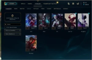 conta tft plat 4 varias lendas todos os dados da conta . - League of Legends LOL