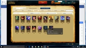 Ouro II com poucos campeões, 2 paginas de runa - League of Legends LOL