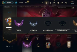 Conta Mestre- Champs 86- skins 20- nvl 91 - League of Legends LOL