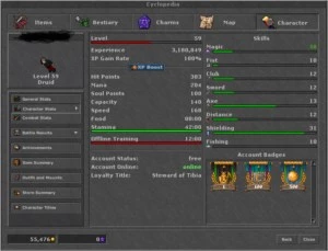 MS Honbra 270+ ml 90 barra - Tibia